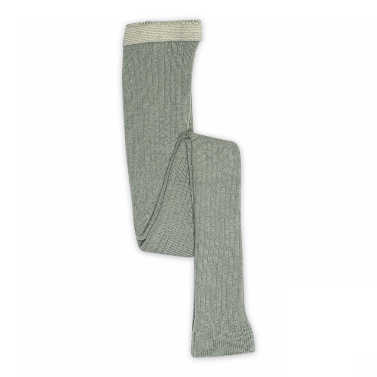 Wool rib leggings