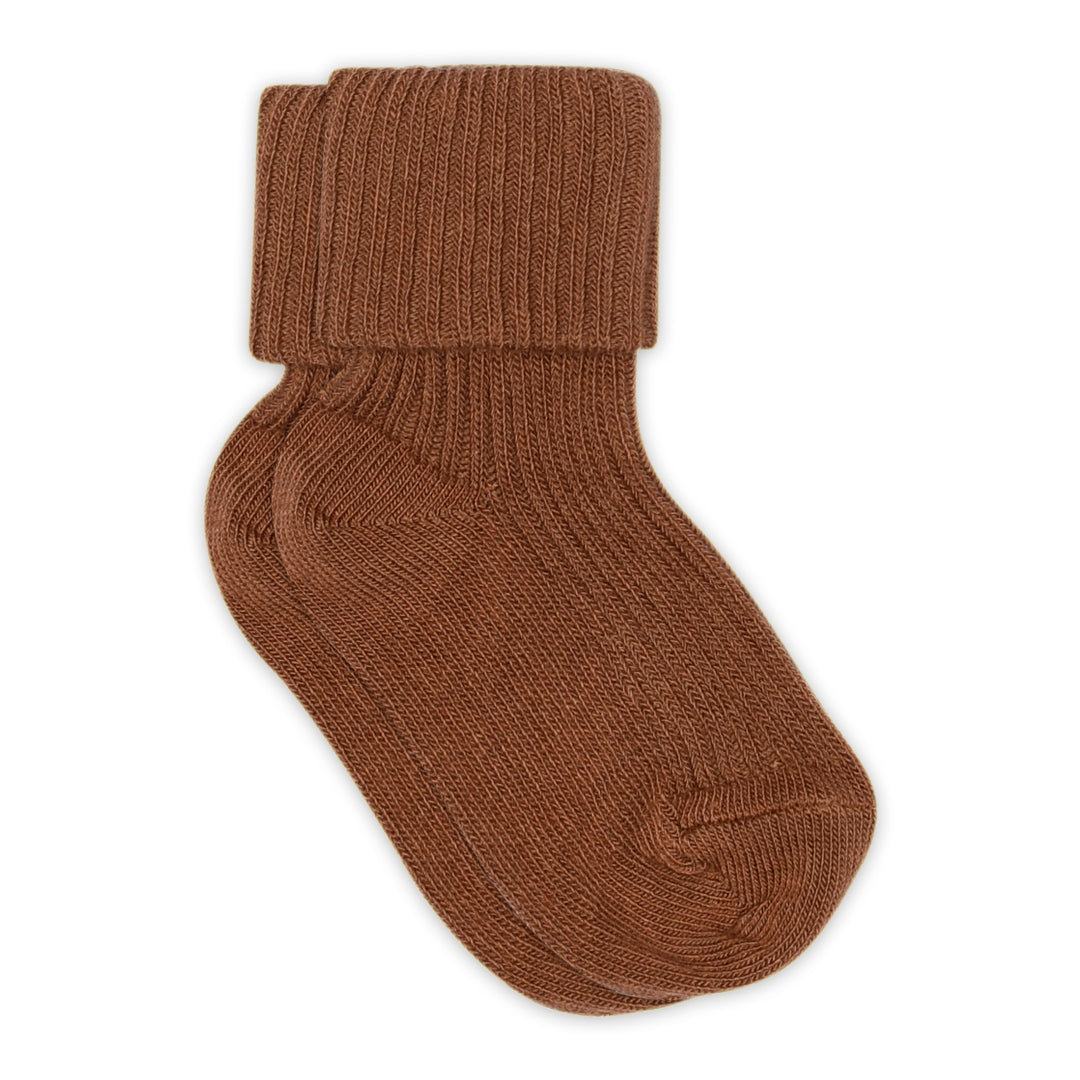 Cotton rib baby socks
