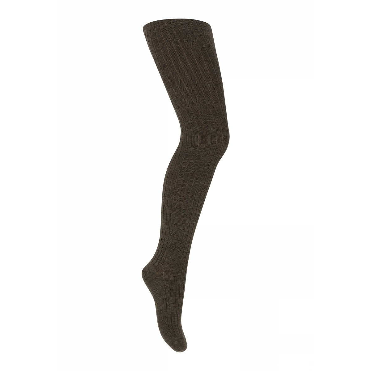 Wool rib tights
