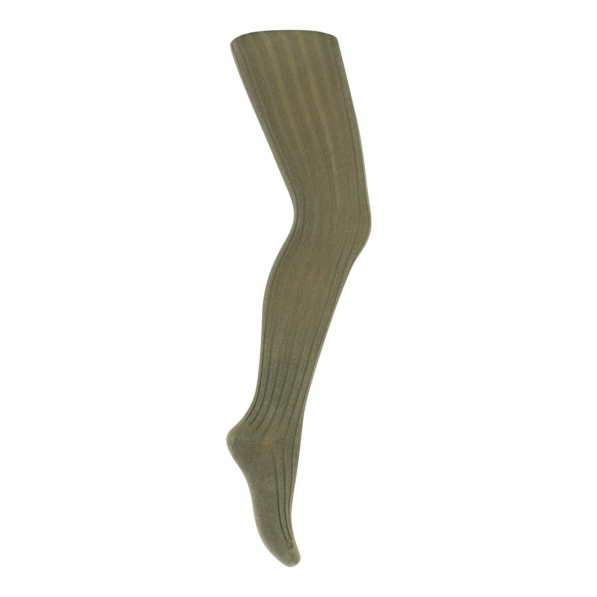 Cotton rib tights