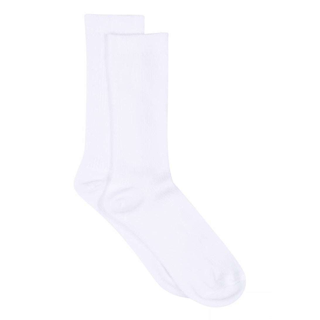 Fine cotton rib socks