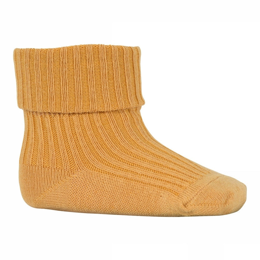 Cotton rib baby socks
