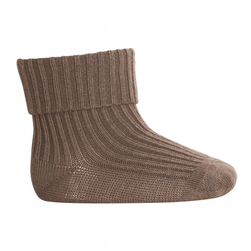 Cotton rib baby socks