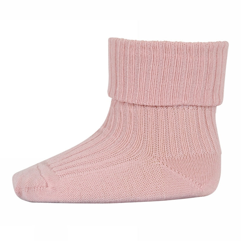 Wool rib baby socks