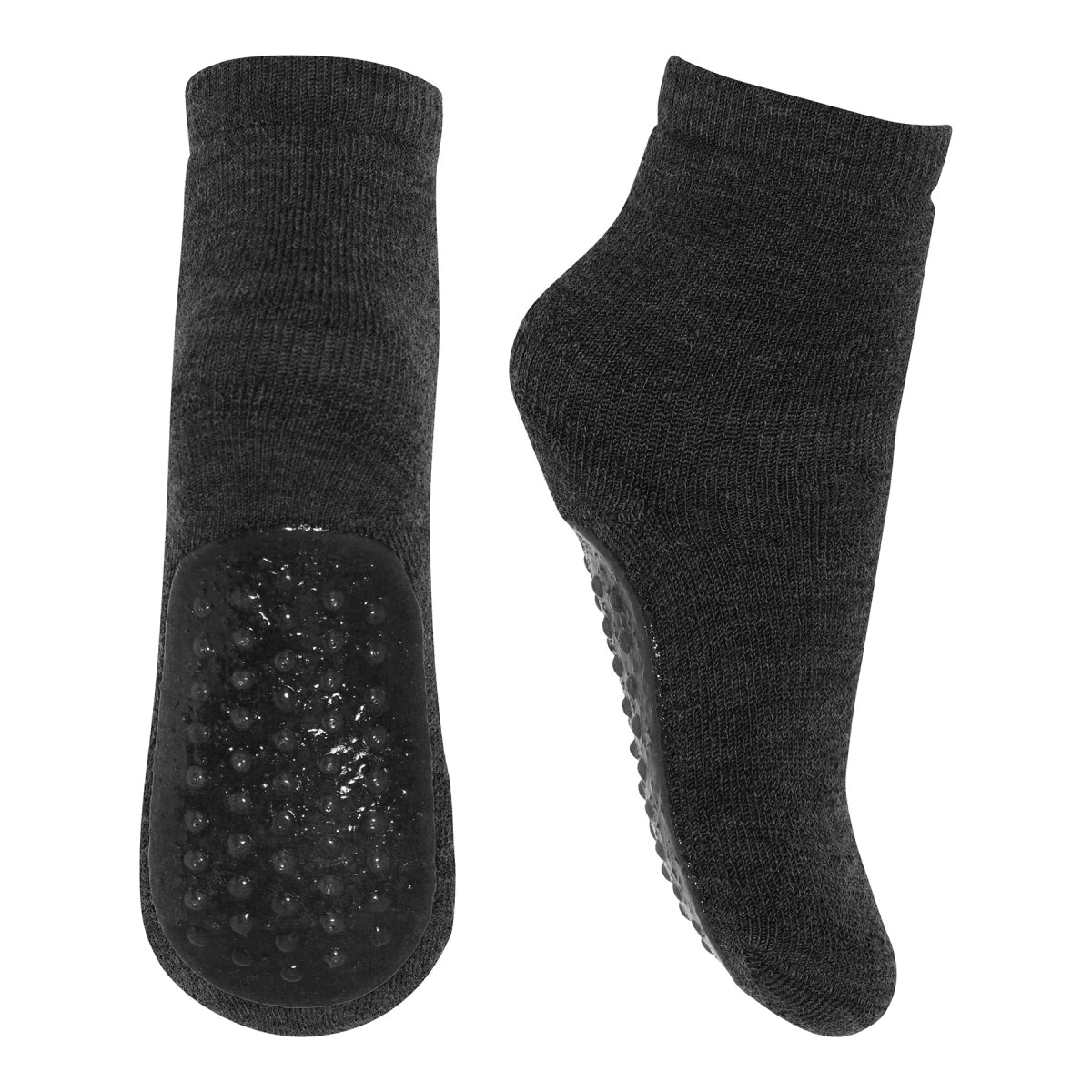 Wool socks - anti-slip