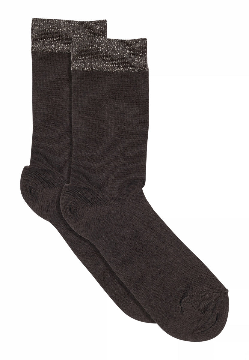 Wool/silk socks