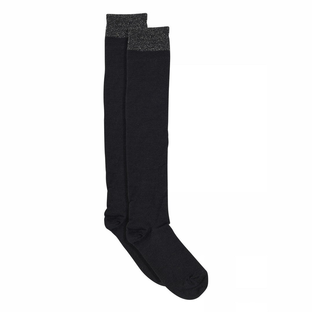 Wool/silk knee socks