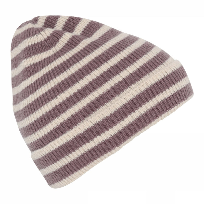 Bergen striped beanie