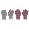 Comfy glitter gloves 2-pack