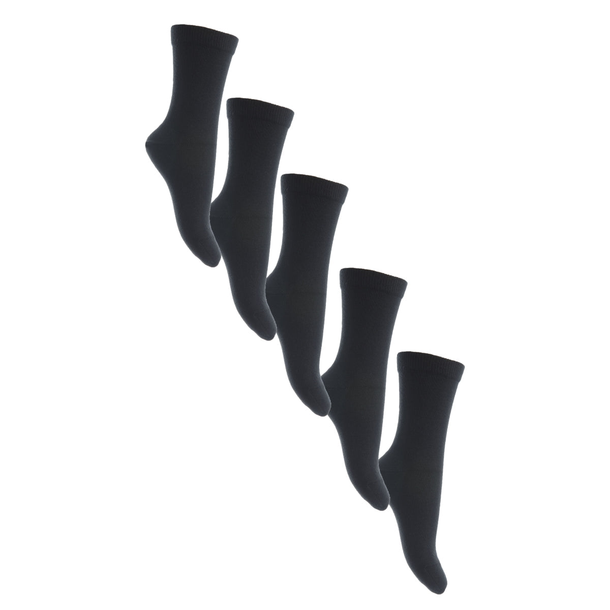 Cotton socks - 5-pack - Black