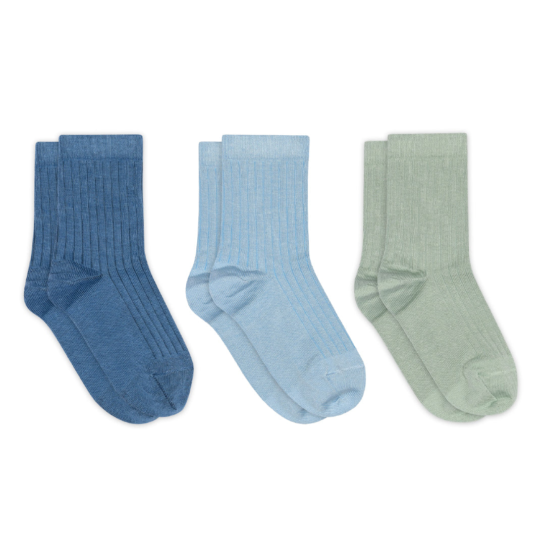 Cotton Rib socks - 3-pack