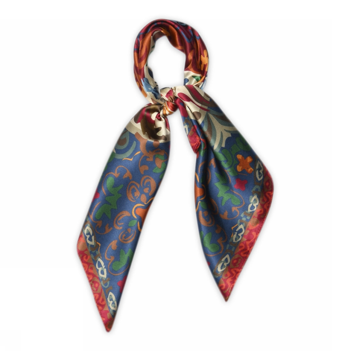 Athena silk scarf