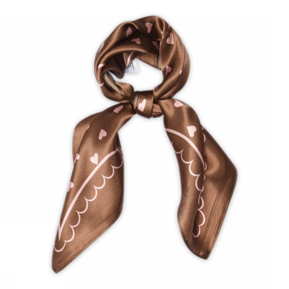 Love small silk scarf