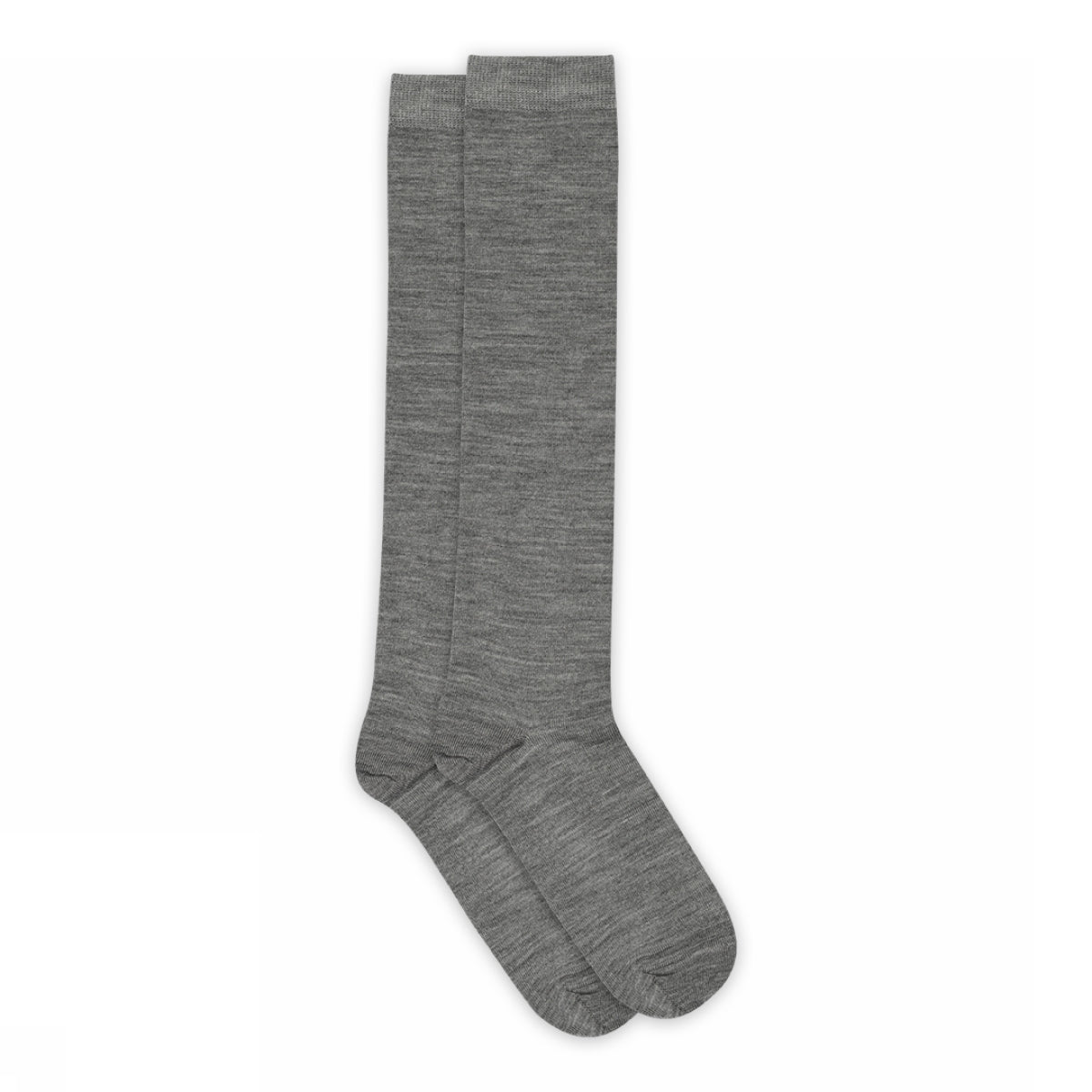 Wool/cotton knee socks