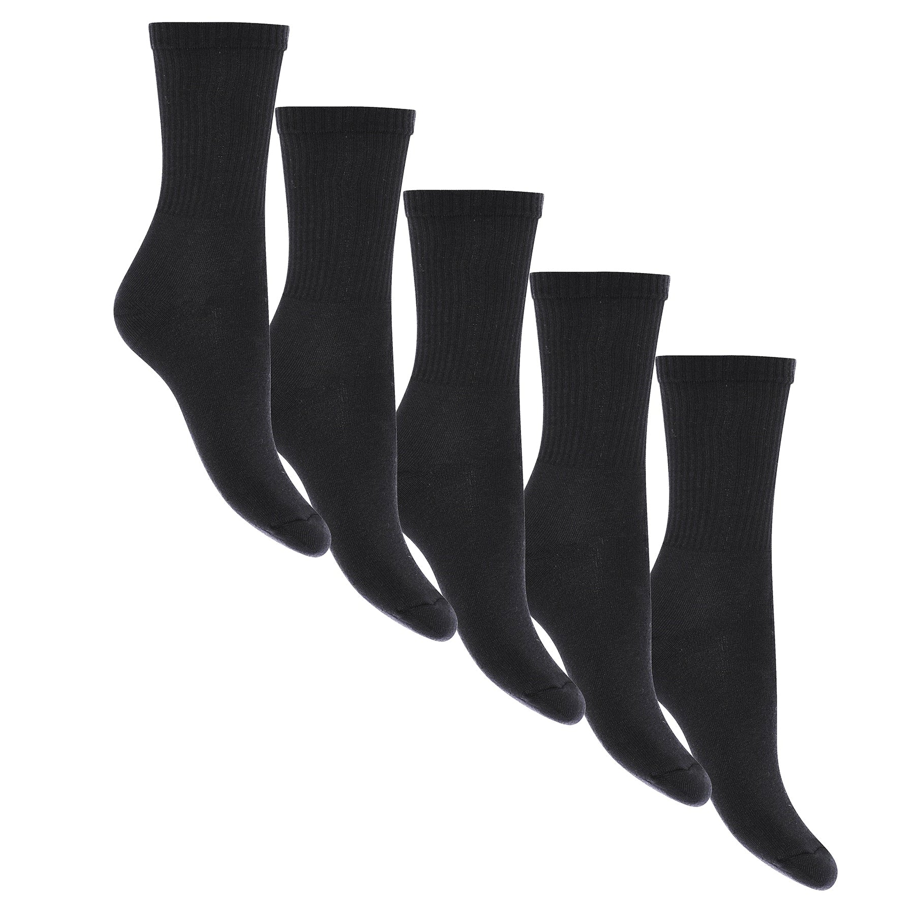 Tennis socks - 5-pack - Black