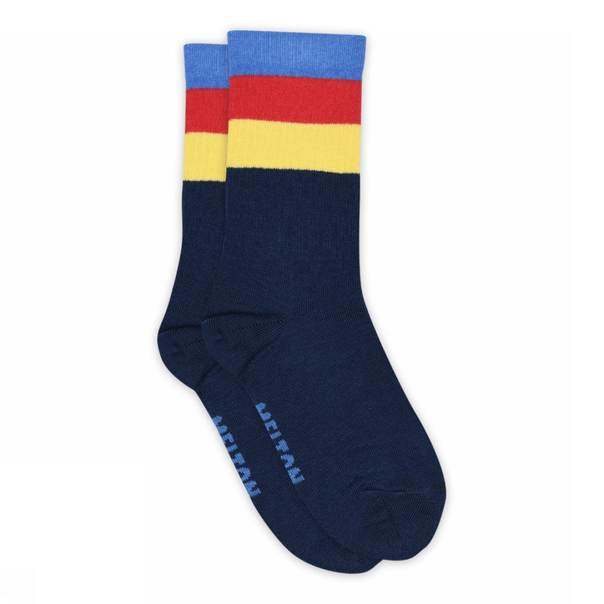 Wide stripes socks