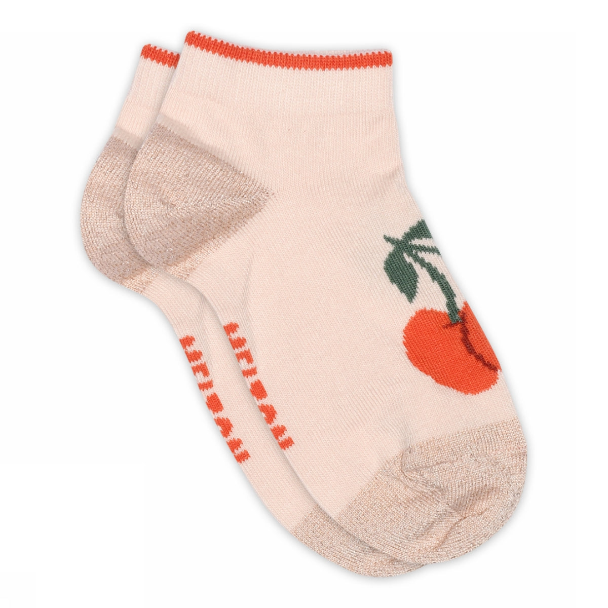 Cherries sneaker socks