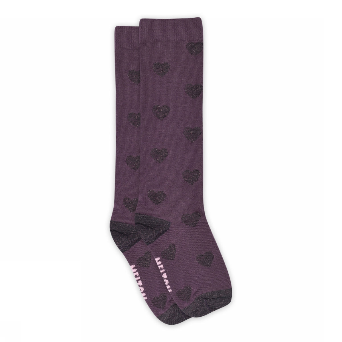 Hearts knee socks