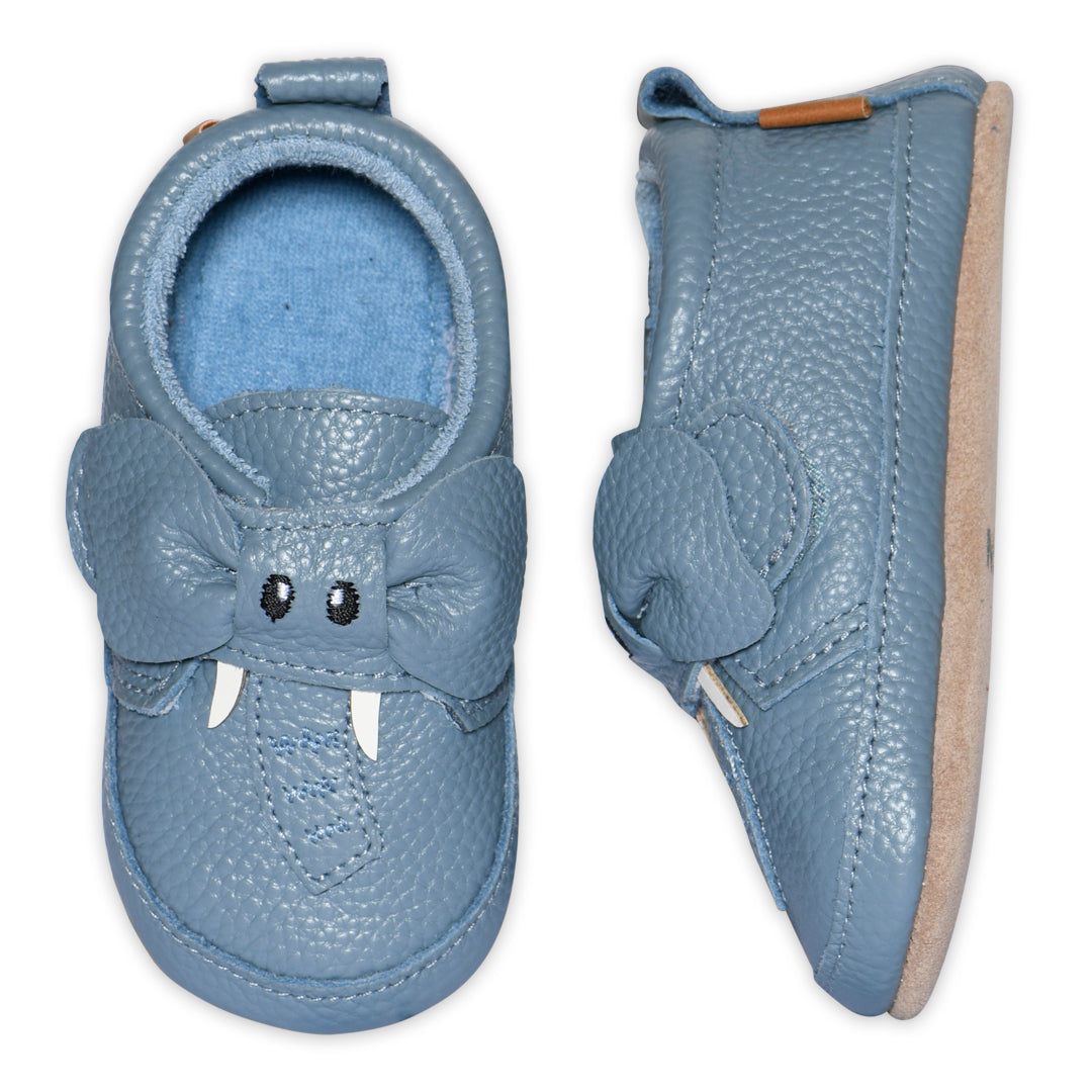 Elephant leather slipper
