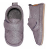 Shimmer leather slipper