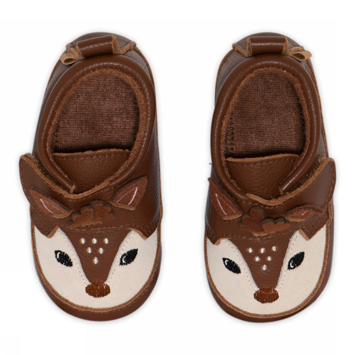 Deer leather slippers