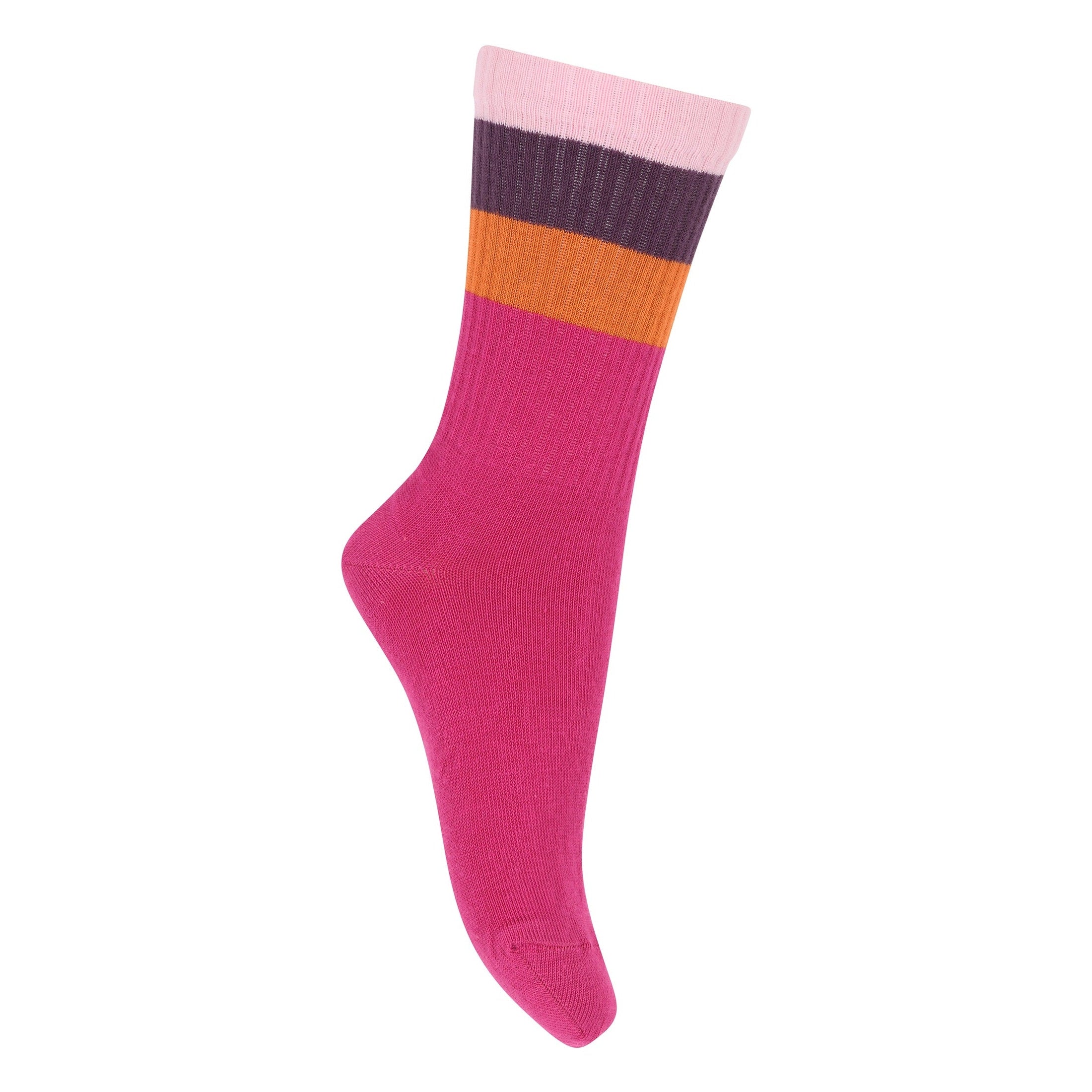 Wide stripes socks