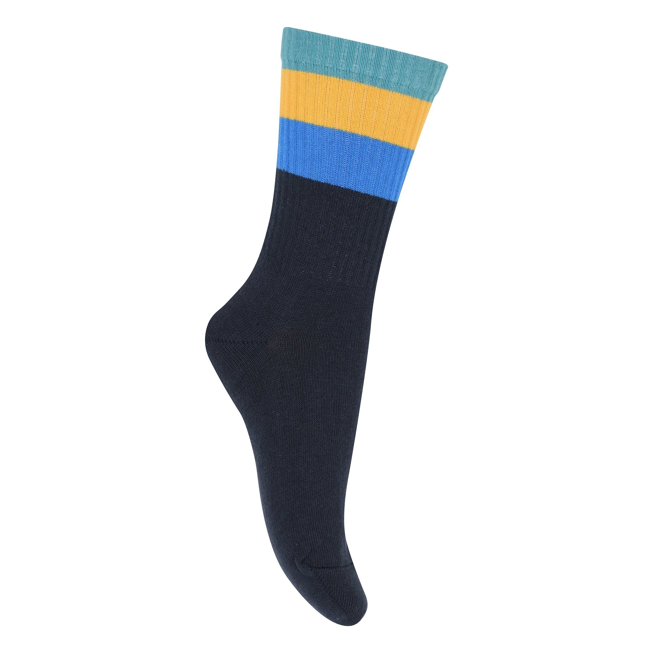 Wide stripes socks