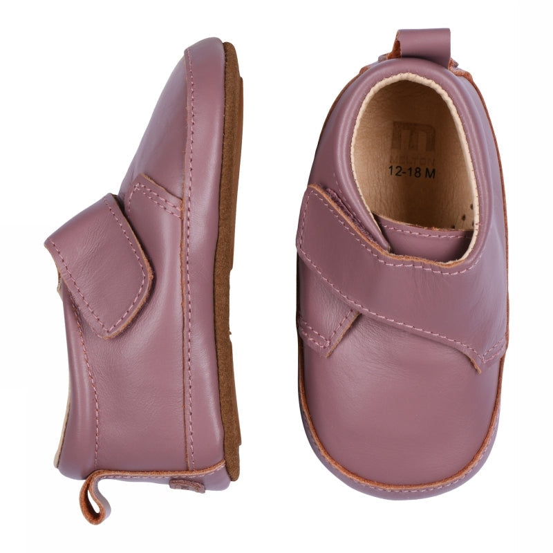 Luxury leather slippers