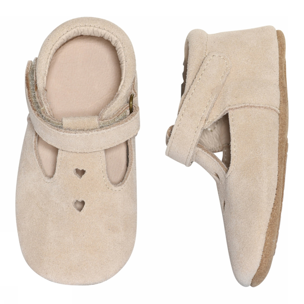 Mary Jane leather slippers