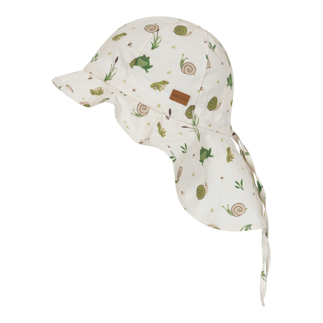Frogs summer hat - Neck shade