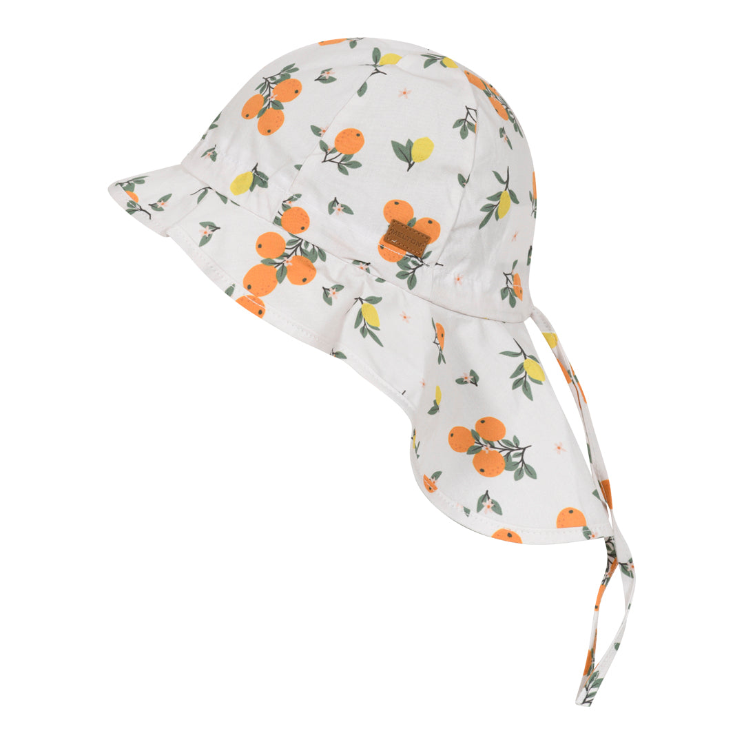 Citrus summer hat - Neck shade