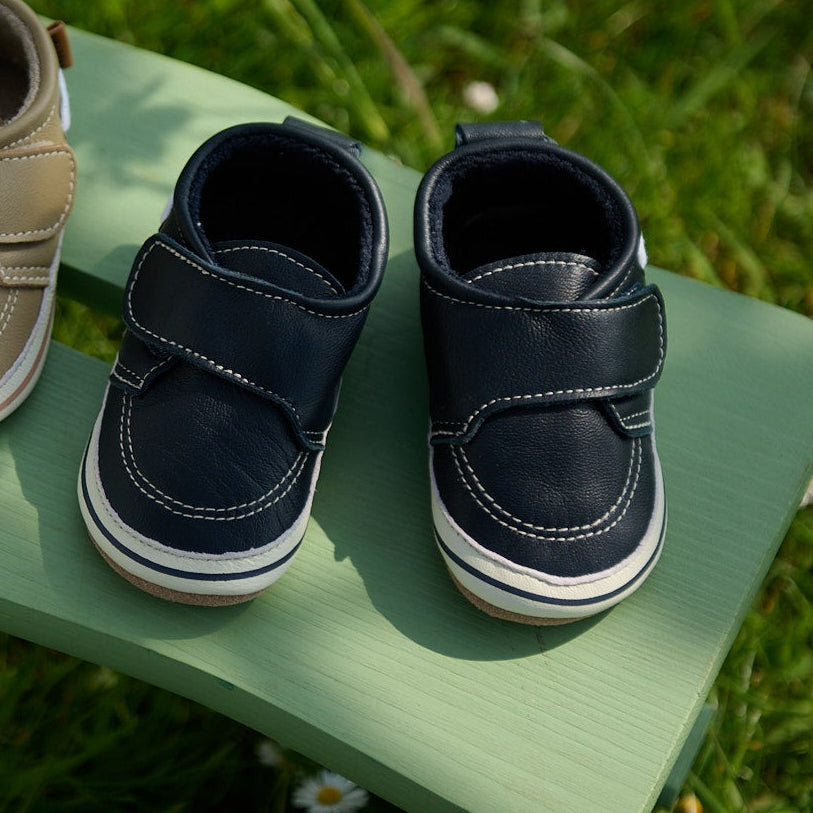 Sailor leather slippers