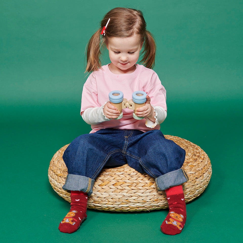 Teddy socks - anti-slip