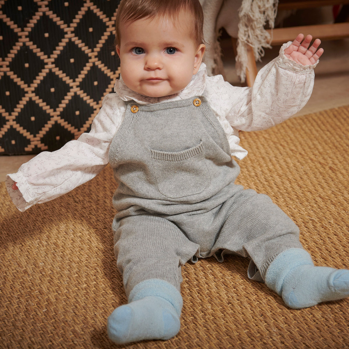 Wool baby socks