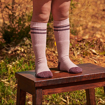 Elga glitter knee socks