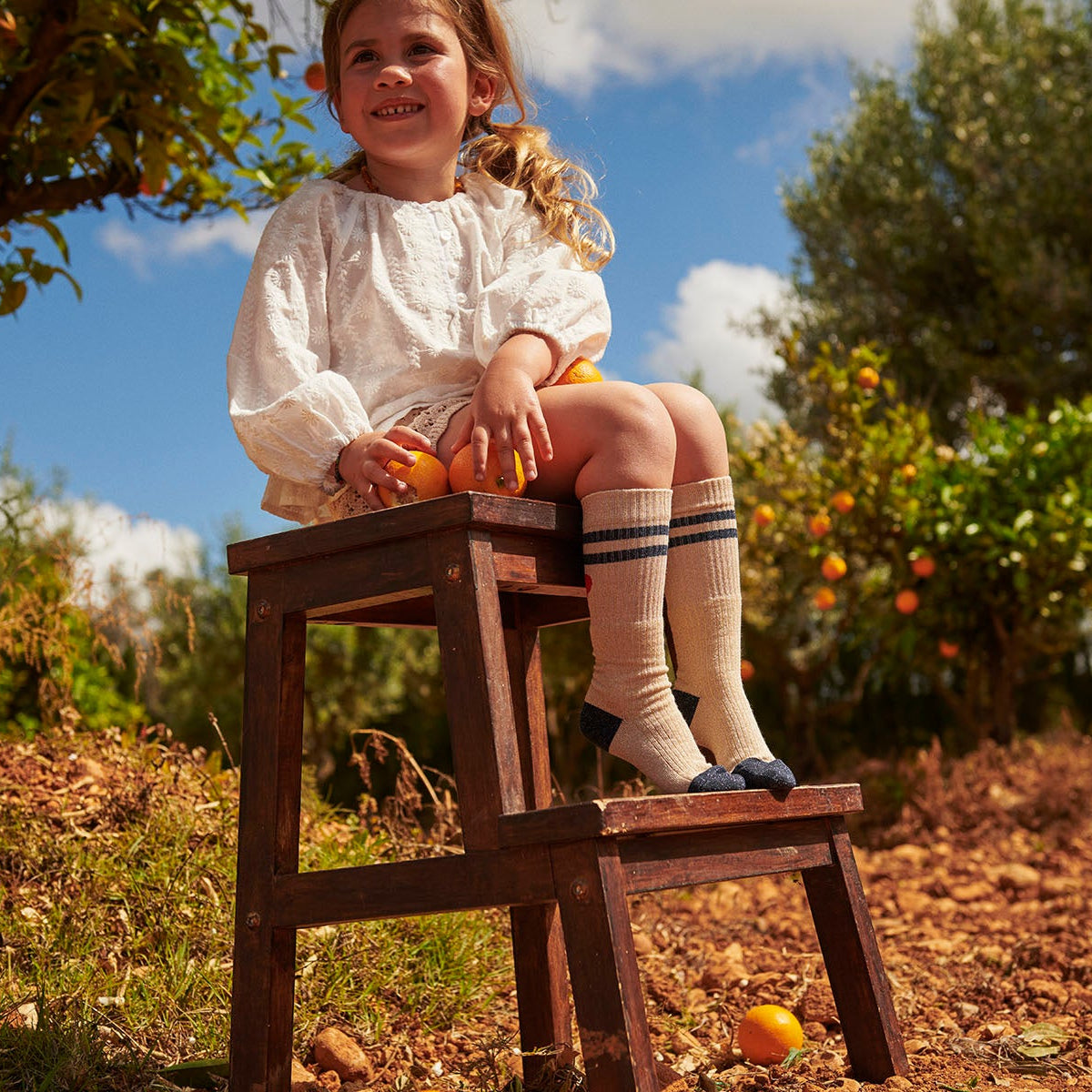 Elga glitter knee socks