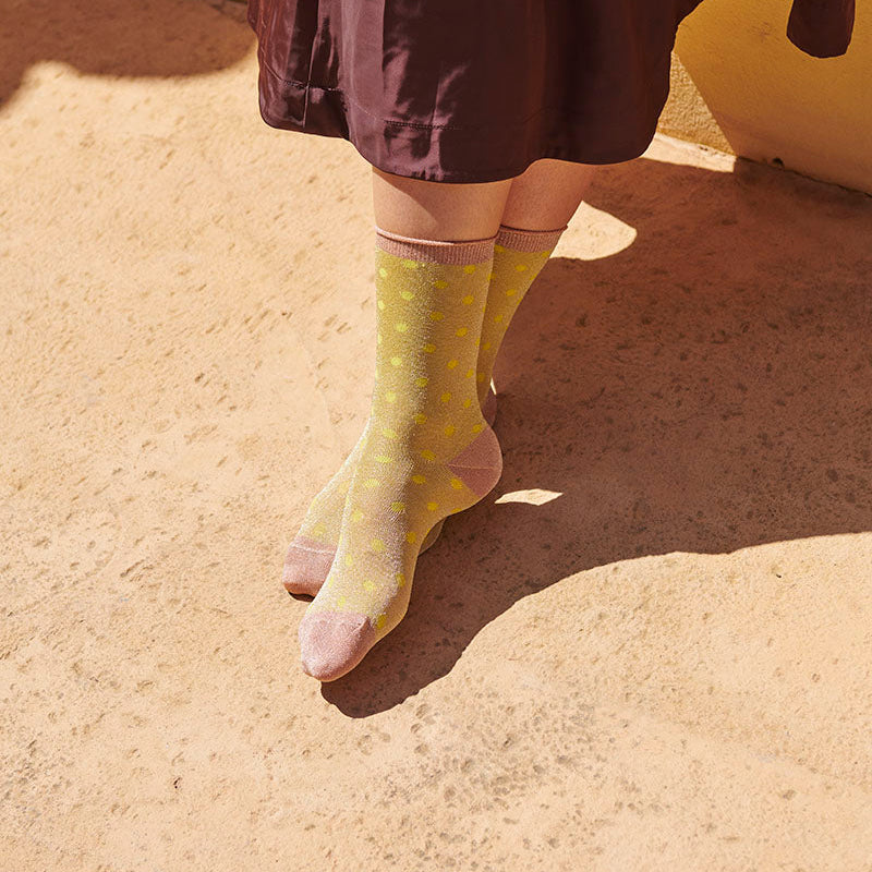Donna glitter socks
