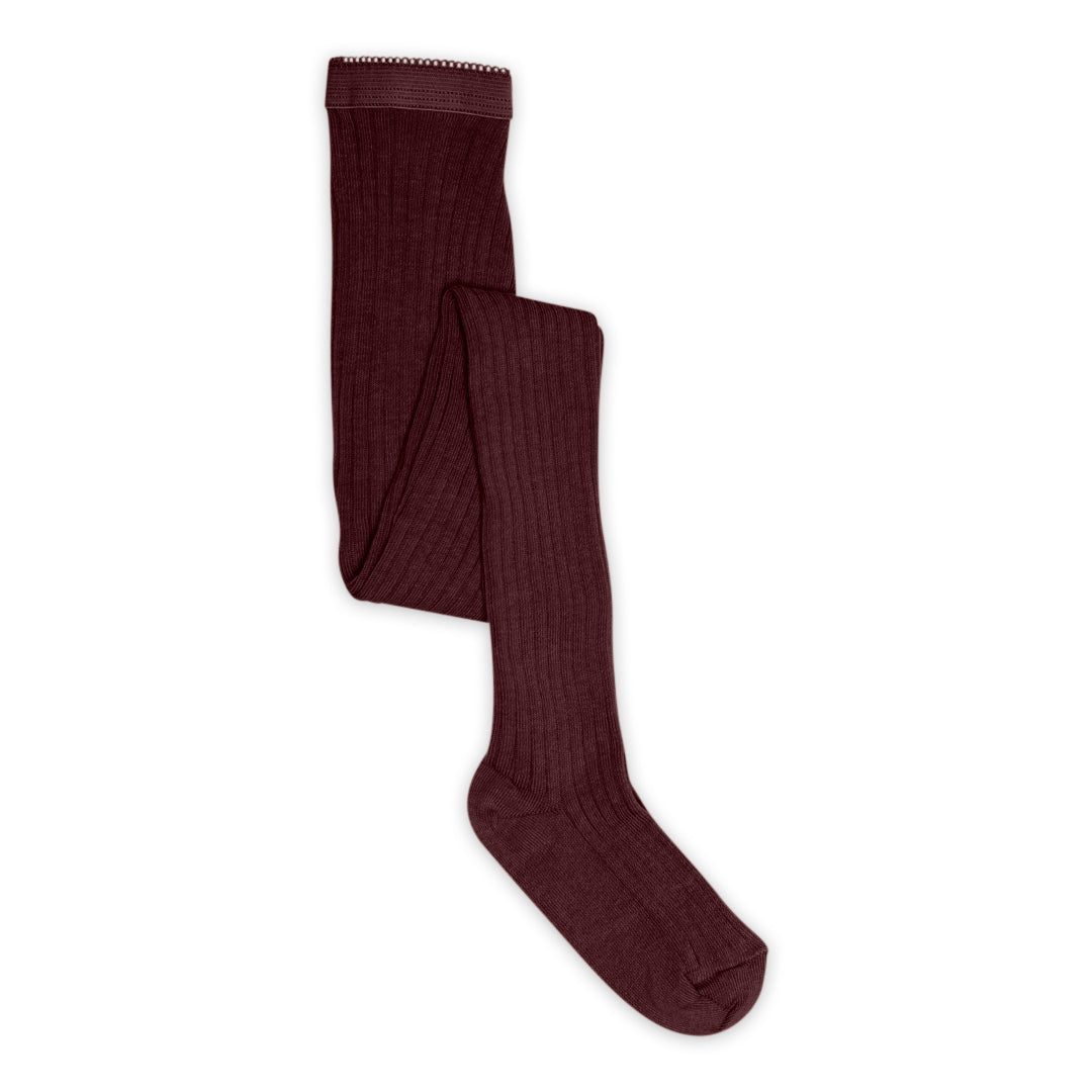 Cotton rib tights