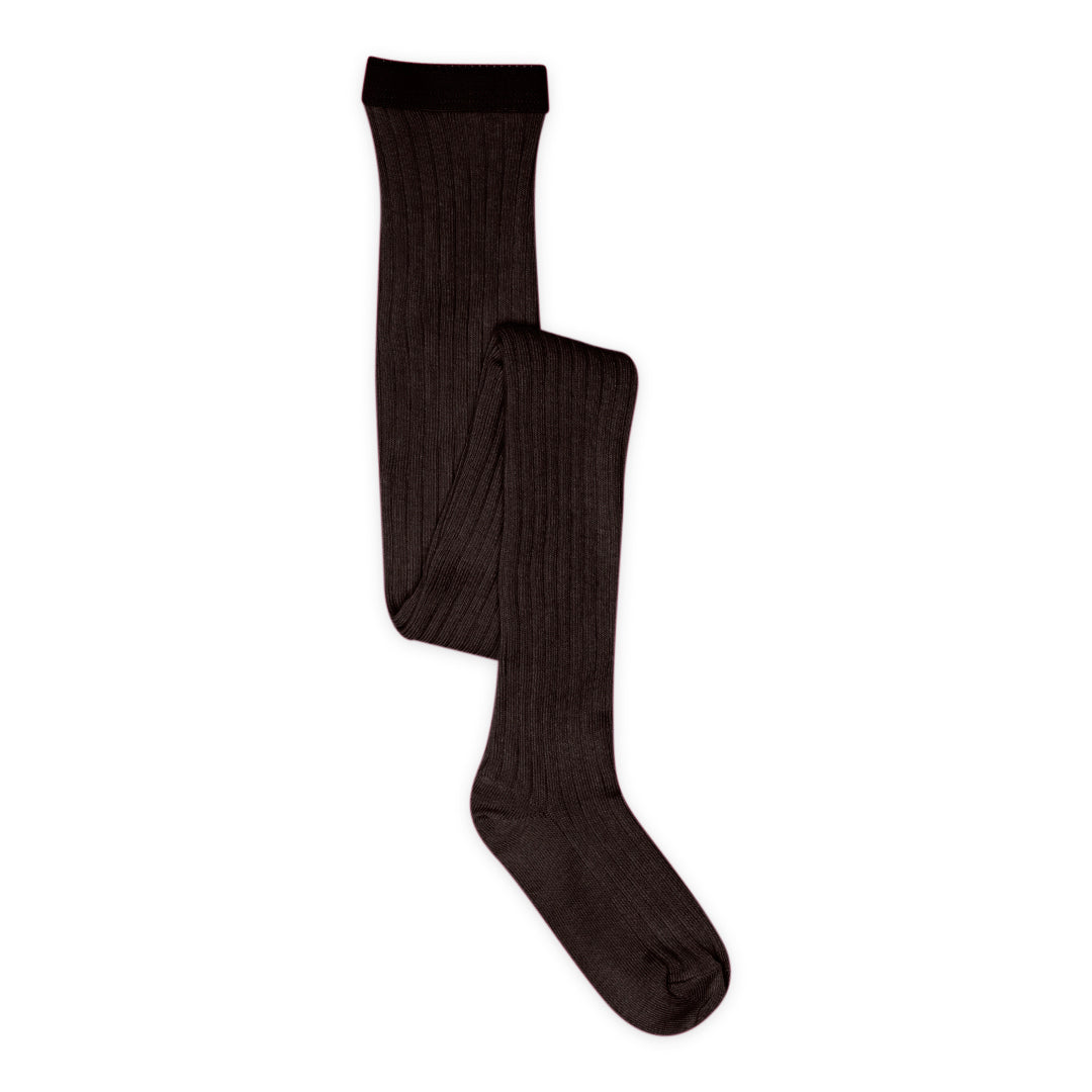 Cotton rib tights