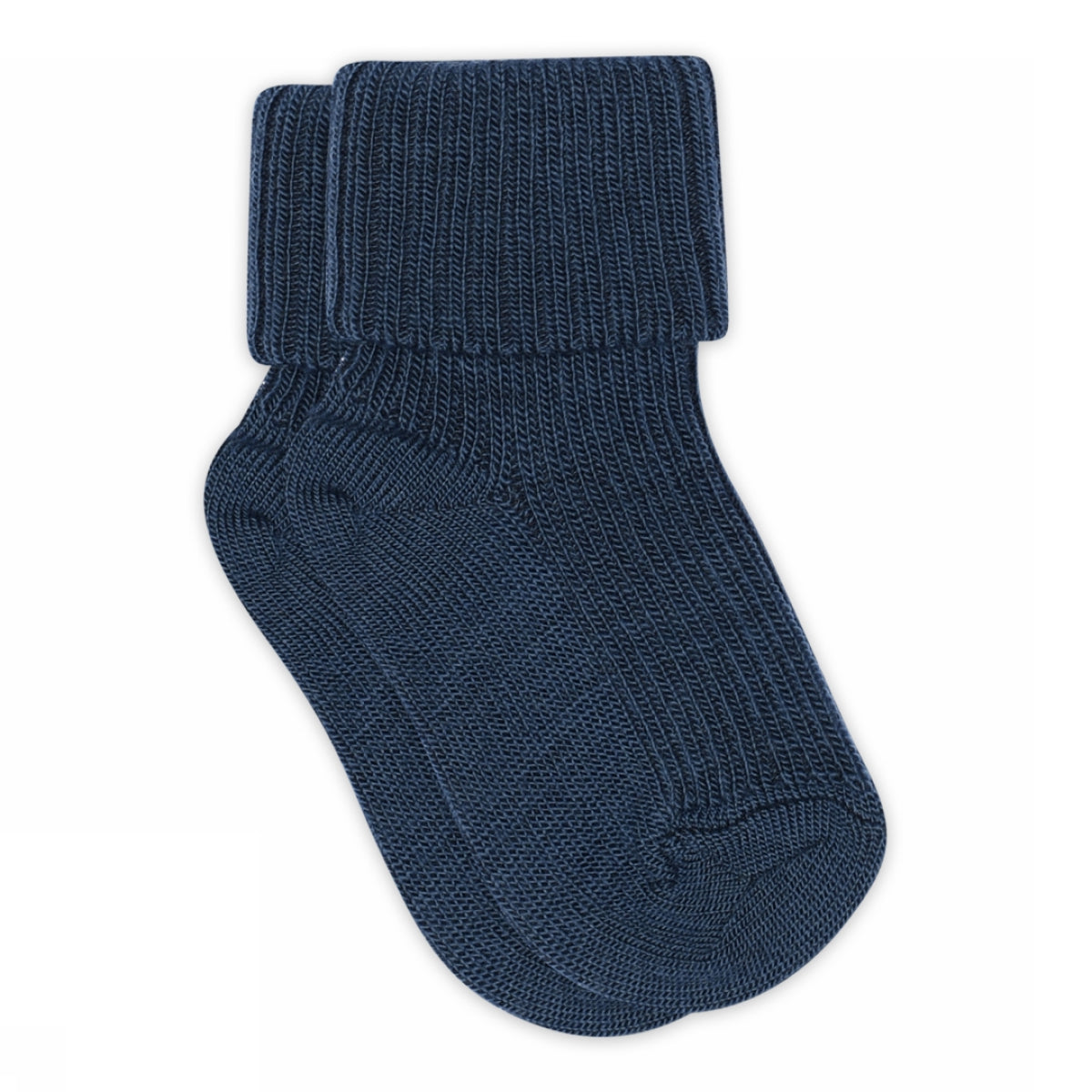 Wool rib baby socks