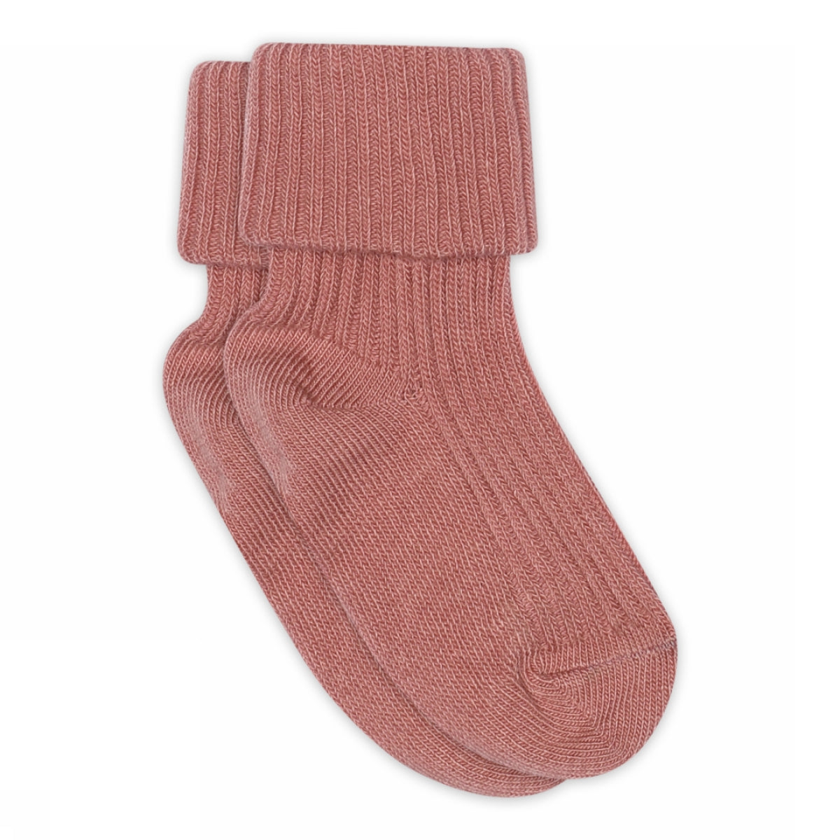 Wool rib baby socks