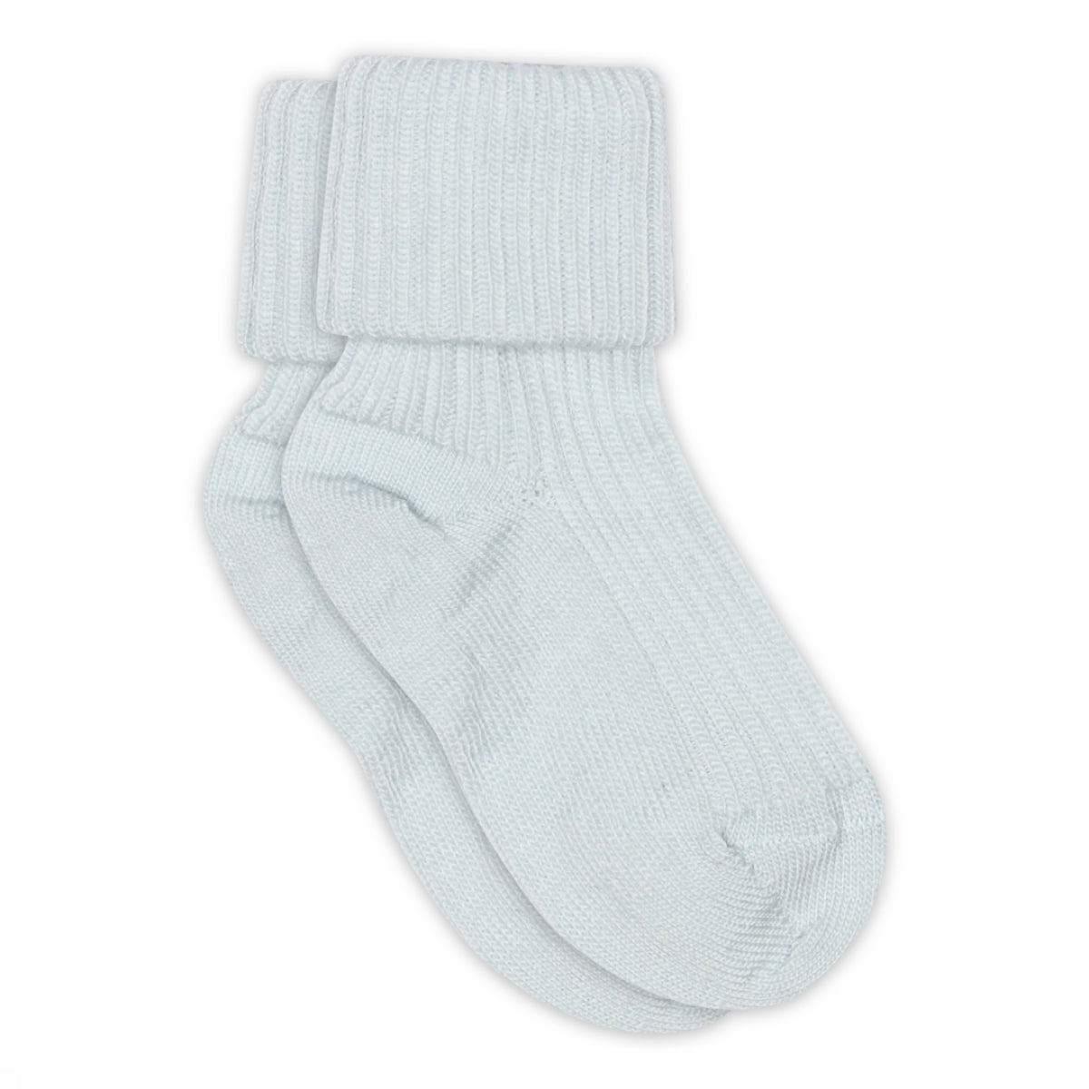 Wool rib baby socks