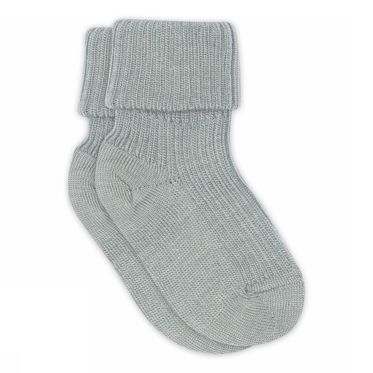Wool rib baby socks