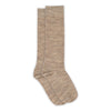 Wool rib knee socks