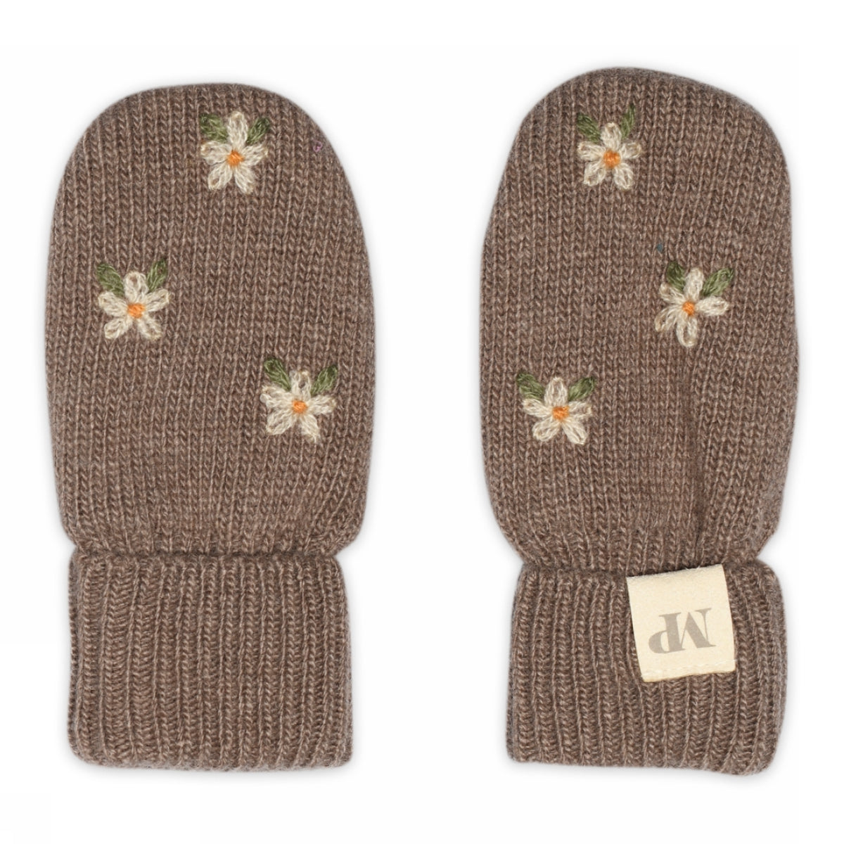 Helsinki floral mittens