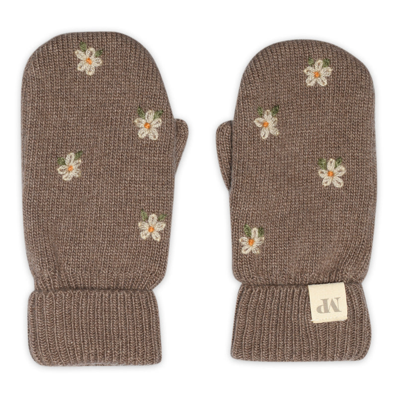 Helsinki floral mittens