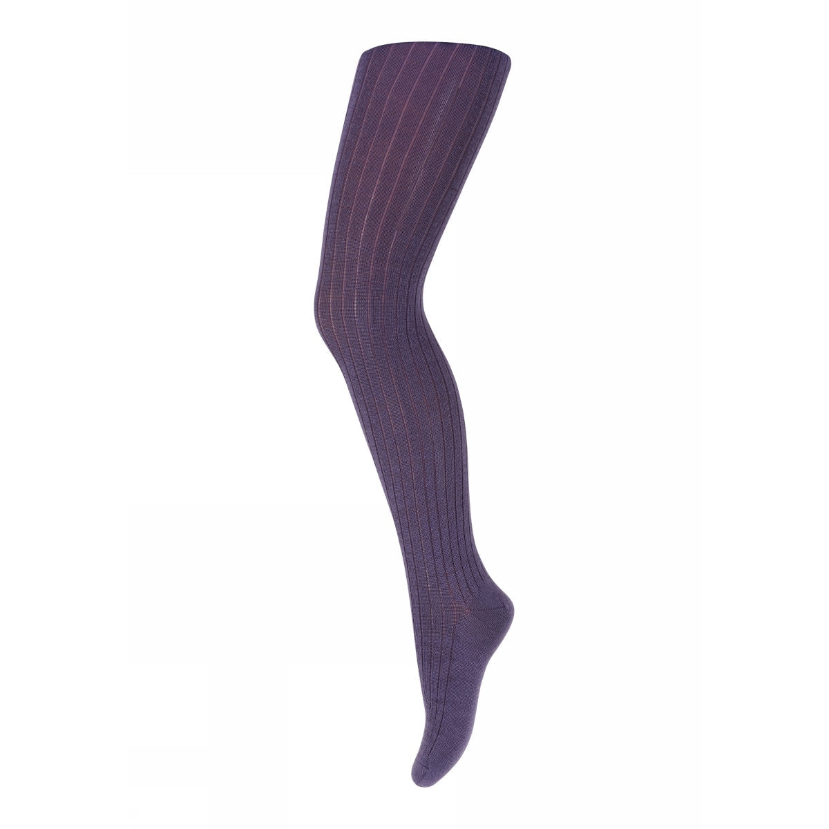 Wool rib tights