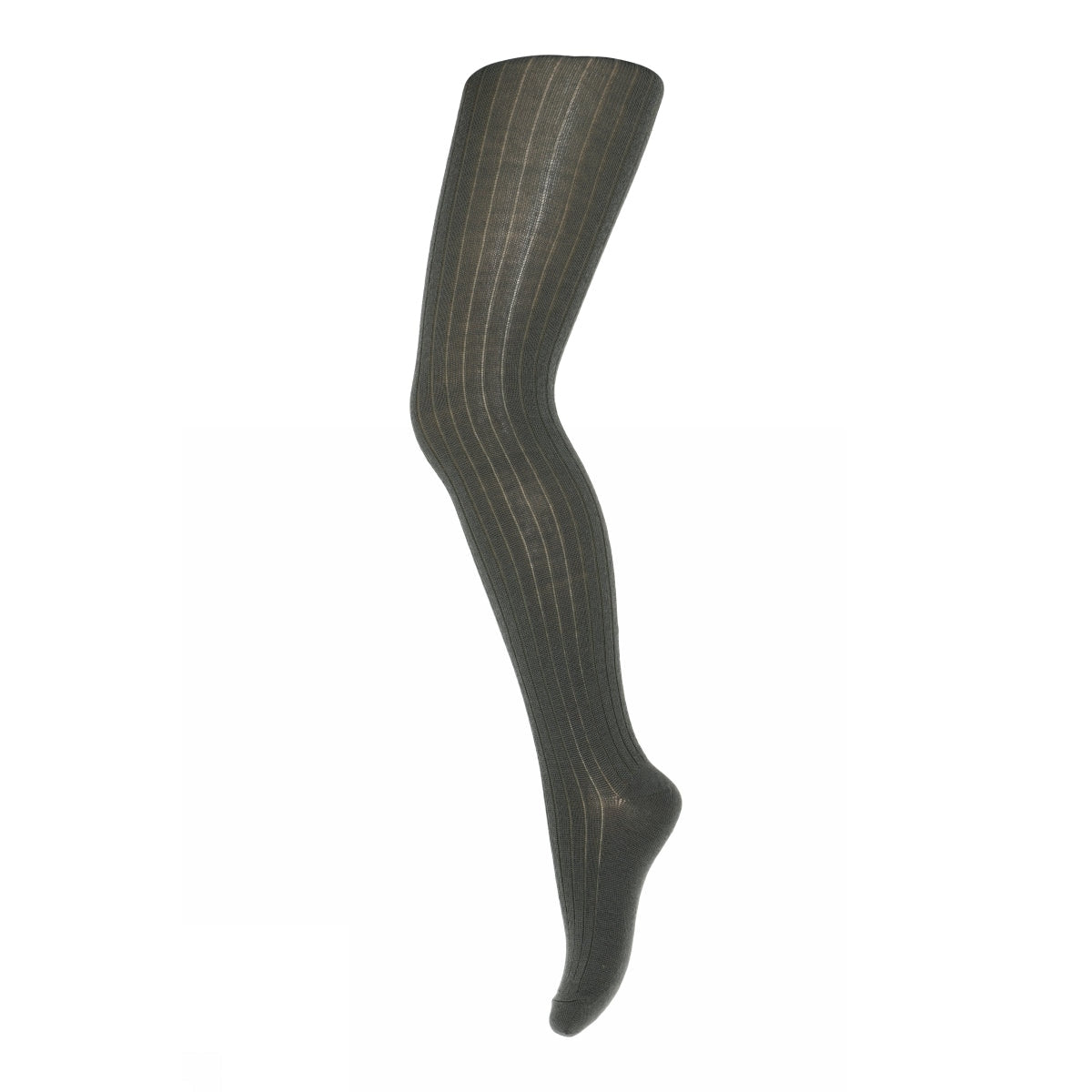 Wool rib tights