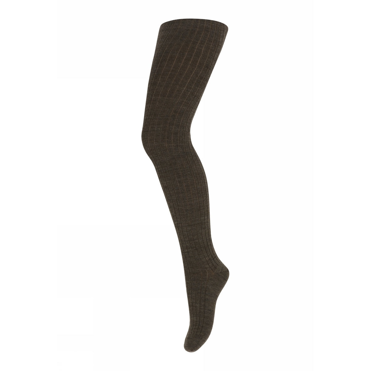 Wool rib tights