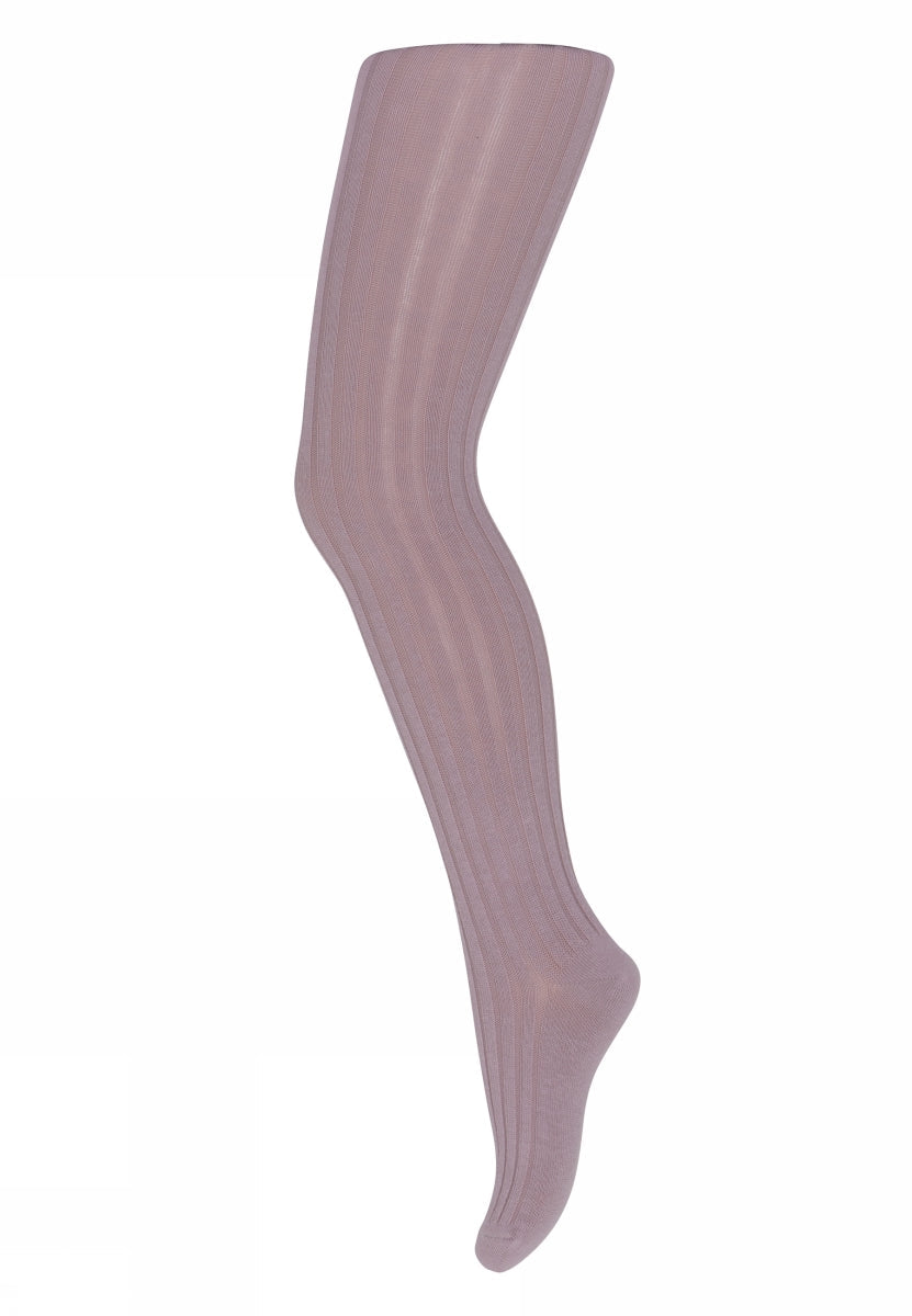 Cotton rib tights